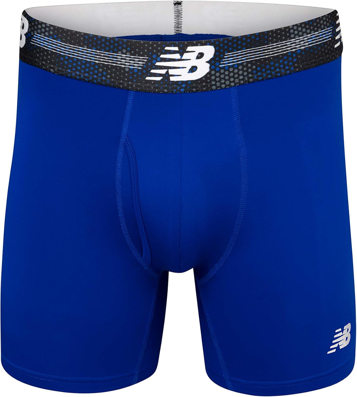 Men'S Performance Boxer Briefs with Fly, Breathable Stretch Underwear, Moisture Wicking, Soft Waistband (3 Pack)