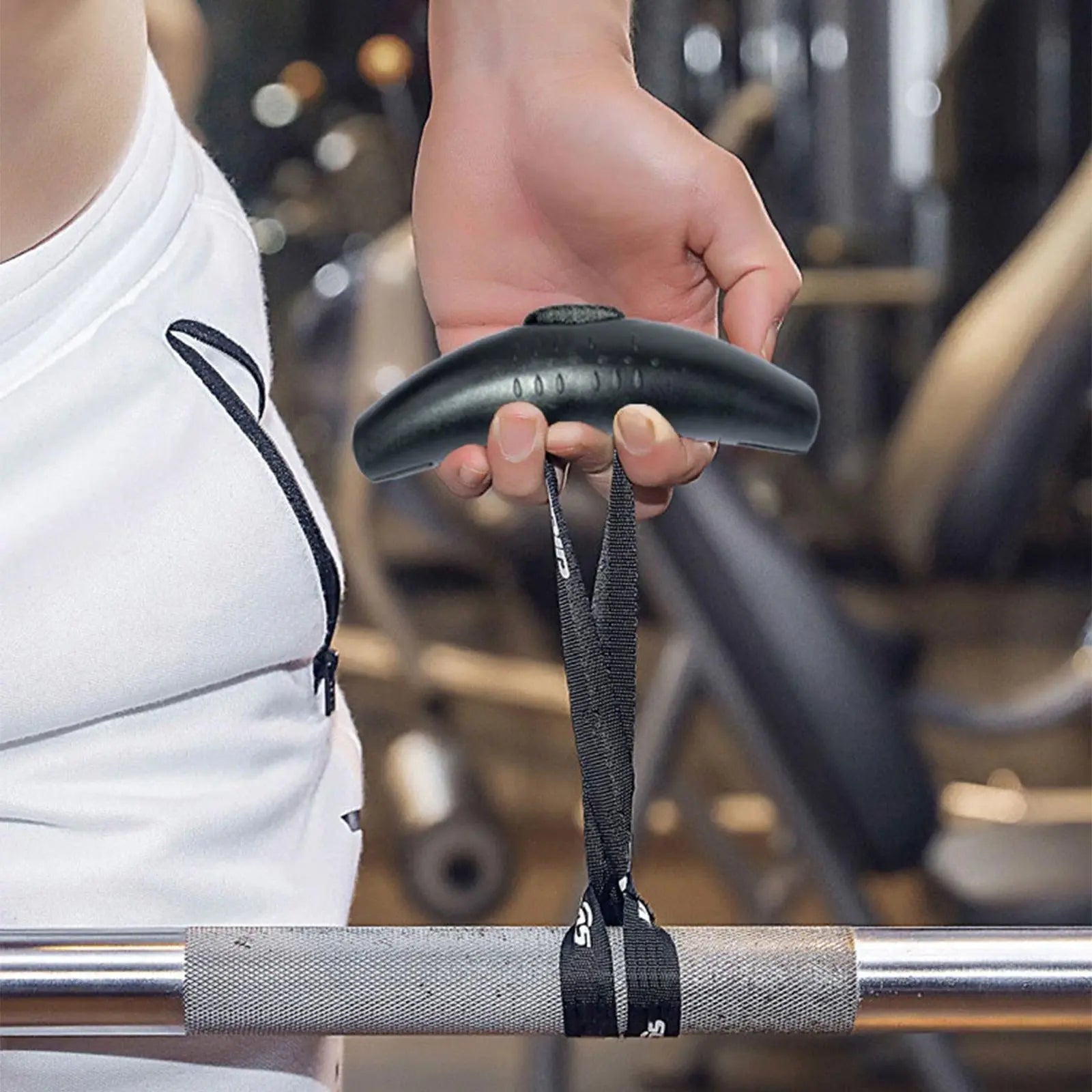2Pcs Ergonomic Non-Slip Gym Grip Aid